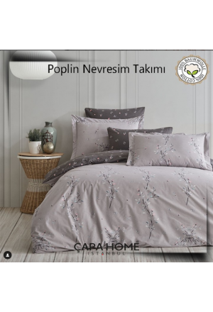Çapa Home Poplin Nevresim Takımı %100 pamuk